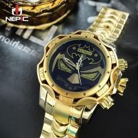 ราคา Nepic INVICTA นาฬิกาข้อมือลําลอง สีทอง ขนาดใหญ่ สําหรับผู้ชาย 222 (26750575150)
