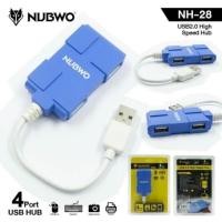 ราคา Nubwo NH -28 usb high speed hub 4 port (1962762258)