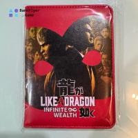 ราคา (( ของดี )) กระเป๋าปกใส่สมุด-พาสปอร์ตจากเกม Like a Dragon Infinite Wealth | Passport Book Cover Like a Dragon Infinite W (25731076349)