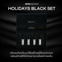 ราคา ส่งเร็ว ถูกสุดWiNDSCENT น้ำหอม Perfume Holidays Black Set หัวน้ำหอม 4 กลิ่น Win, Want, Wow, Warm (29187293338)