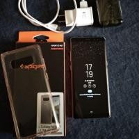 ราคา Samsung Galaxy Note 8 สีเทา​ Orchid Gray มือสอง​ ของแท้ (1173449176)