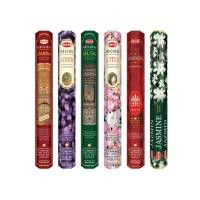 ราคา สุ่มธูป ธูปกลิ่นมะลิ กุหลาบ กำยาน กฤษณา ตะไคร้หอม ออร์แกนิคหอมทุกกล่องนำเข้าจากอินเดีย (15224732006)