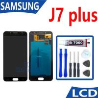 ราคา หน้าจอ LCD Display จอ + ทัช samsung galaxy J7 plus,C710f อะไหล่มือถือ จอพร้อมทัชสกรีน ซัมซุง กาแลคซี่ J7plus แถมไขควง (25032066098)
