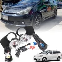 ราคา ไฟตัดหมอก ไฟสปอร์ตไลท์ รุ่น TOYOTA วิช ไฟสปอร์ตไลท์ โตโยต้า WISH ปี 2004 - 2008 พร้อมครอบ สีดำ และชุดสายไฟ 1 ชุด (11243766909)