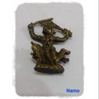 ราคา หนุมานชูธง​ เนื้อทองเหลืองเก่า (4425563617)