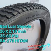 ราคา ยางนอก 26 x 2.10 จักรยานเสือภูเขา MTB. ยางตบ DELI (42005693089)