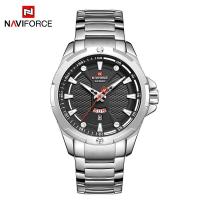 ราคา นาฬิกา Naviforce รุ่น NF9161M สีเงิน ของแท้ รับประกันศูนย์ 1 ปี ส่งพร้อมกล่อง ราคาถูกที่สุด #NF #NF9161 (2804490466)