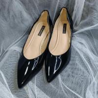 ราคา ⚡️ พร้อมส่ง⚡️ รองเท้าคัทชูส้นสูงหญิง คัทชูนักศึกษา สีดำ ทรงหัวแหลม รุ่นหนังแก้วและหนังด้าน สูง 3 นิ้ว (26685613034)