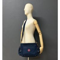 ราคา Girlish No.326 กระเป๋ายีนส์ สะพายข้างทรงกล้อง รุ่น Logo Sport (29086086534)
