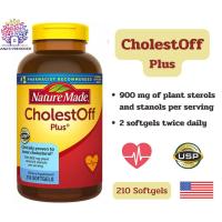 ราคา Nature Made CholestOFF Plus ช่วยลด cholesterol LDL ขนาด 210 Softgels (29461395490)