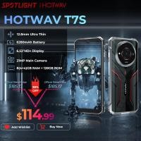 ราคา [พรีเมียร์โลก] HOTWAV T7S สมาร์ทโฟนที่ทนทานบางเฉียบ 6.52 HD+ 4GB RAM 128GB ROM โทรศัพท์มือถือ 6280mAh แบตเตอรี่ 21MP โทรศัพท์มือถือ (40917233393)