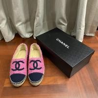 ราคา CHANEL Espadrilles สีชมพูสดใส (10936025263)