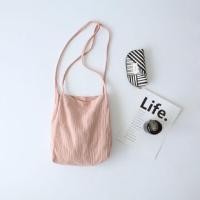 ราคา พร้อมส่ง กระเป๋าผ้าสไตล์เกาหลีมินิมอล minimal bag (755644073)