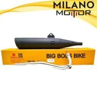 ราคา ท่อมอเตอร์ไซค์ ท่อผ่า WAVE110i ท่อผ่าหมก สำหรับ WAVE110i,เวฟ110i ปี 2014-2020 ท่อผ่า BIGBOSS motorcycle exhaust T6 (19490168710)