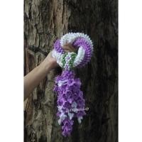 ราคา 【Pre-order】 พวงมาลัยไหมพรม พวงมาลัยถัก พวงมาลัยถักโครเชต์ | handmade (5038055174)