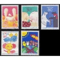 ราคา J421 แสตมป์ญี่ปุ่นใช้แล้ว ชุด International Exchanges and Friendship ปี 2006 ใช้แล้ว สภาพดี ครบชุด 5 ดวง (17780071845)