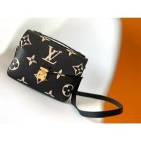 ราคา LOUIS VUITTON Pochette Metis กระเป๋าถือหนังวัว กระเป๋าสะพายข้างผู้หญิง M45773 501 (28883200119)