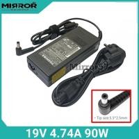 ราคา Toshiba Satellite L500 L505 L550 L555 L650 L670 อะแดปเตอร์แล็ปท็อป Toshiba 19V 4.74A 90W Charger (43020836330)