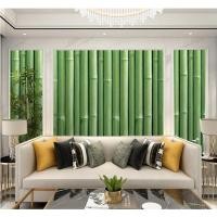 ราคา Wallpaper Sticker วอลเปเปอร์ผนัง สติ๊กเกอร์ผนัง แบบมีกาวในตัว ลายต้นไผ่ ขนาด 45 ซม. X 10 เมตร แถมฟรีแผ่นรีด (23186145266)