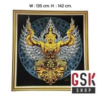 ราคา ภาพวาด พญาครุฑ (ใหญ่,กรอบทอง) (40917730155)