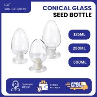 ราคา จุกปิดขวดแก้วทรงกรวย/จุกยางขวดโชว์ตัวอย่าง 250ml - Chemicalduo (29087929765)