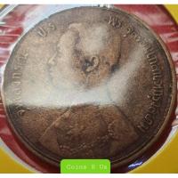 ราคา เหรียญ 1 เซี่ยว ร.ศ. 109 ร.5 เศียรตรง หลังพระสยามเทวา สวยงามน่าสะสมคมชัดผ่านใช้ (5655464421)