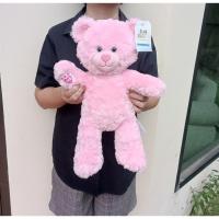 ราคา ตุ๊กตาหมีบิ้วอะแบร์ Build A Bear Pink Teddy Bear Blue Eyes ขนาด 17 นิ้ว (29012520967)