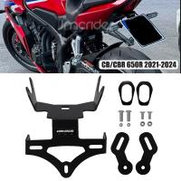 ราคา Cb/cbr 650R รถจักรยานยนต์ผู้ถือป้ายทะเบียนไฟท้ายวงเล็บ Tidy Fender Eliminator สําหรับ Honda CB650R CBR650R 2021-2025 (26030363732)