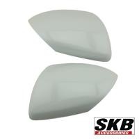 ราคา ฝาครอบกระจก MAZDA2 ปี 09-13 MAZDA3 BL ปี11-14 สีขาว Cool White (A2W) (สำหรับรุ่น มีรูไฟเลี้ยวที่ฝาครอบกระจก) (12973836230)