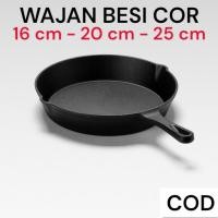 ราคา กระทะเหล็กหล่อ คลาสสิก กระทะเหล็กหล่อ 16 20 25 ซม (27239146769)