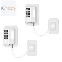 ราคา ตัวล็อคตู้เย็น 2 ชิ้น พร้อมรหัสล็อคตู้เย็น สําหรับตู้เย็น ตู้แช่ไวน์ ลิ้นชักหน้าต่าง (18781739383)