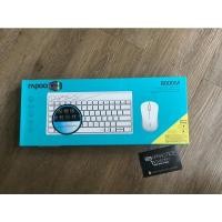 ราคา ชุดคีย์บอร์ดและเมาส์(ไร้สาย)Rapoo 8000M Wireless (21650503211)