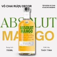 ราคา [DECOR] ขวดไวน์ตกแต่งมะม่วง Absolut ทําของตกแต่งโต๊ะ ตกแต่งห้องนั่งเล่น (42512609823)
