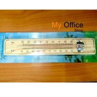 ราคา ปรอทวัดอุณหภูมิเทอร์โมมิเตอร์ไม้สีแดง (ติดผนัง) (2150452815)