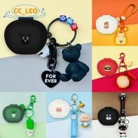 ราคา For EDIFIER NeoBuds Pro2 Case EDIFIER NeoBuds Pro2 Silicone Soft Case Cartoon Bear Cute Cat Paw Keychain Pendant EDIFIER NeoBuds Pro2 Shockproof Shell Protective Cover (24553988169)