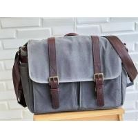 ราคา ONA กระเป๋ากล้องมือสอง รุ่น The Brixton สี Smoke Waxed Canvas (26358234299)
