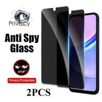 ราคา 2PCS กระจกนิรภัย Anti Spy ความเป็นส่วนตัวสําหรับ Lava X3 X2 O2 สีดําขอบฟิล์มแก้วสําหรับ Lava Storm Shark Agni 5G 4G HD Clear โทรศัพท์ป้องกันหน้าจอ (40763911207)