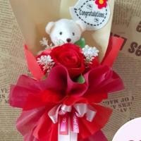 ราคา ของขวัญรับปริญญา ปัจฉิม ตุ๊กตา ดอกไม้ ช่อดอกไม้ตุ๊กตาหมี ดอกไม้รับปริญญา ตุ๊กตารับปริญญา congratulations (2800151566)