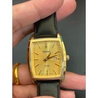 ราคา SEIKO QUARTZ 100m เรือนทอง ของแท้ มือสอง สภาพดีมาก สวย (44154364302)