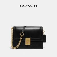 ราคา COACH/COACH Ladies Classic Hutton Shoulder Bag Black Multifunctional Crossbody Bag (24946955966)