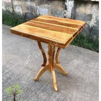 ราคา โต๊ะไม้สัก สี่เหลี่ยม กว้าง 50 ซม. ยาว 50ซม. สูง 68 ซม. โต๊ะวางของไม้สักทอง โต๊ะกลาง ไม้สักคลือบใส (19876014380)