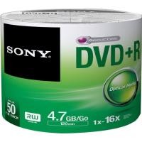 ราคา SONY DVD+R 4.7GB /120 min แพค 50 แผ่น # (573509396)
