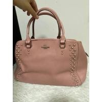 ราคา กระเป๋าถือ ปักหมุด Coach สีชมพู (29900593611)