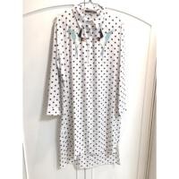 ราคา เชิ้ตลายจุด ปักนก (ใหม่) (44324674)