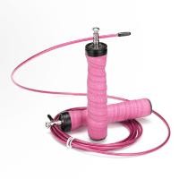 ราคา เชือกกระโดด ที่กระโดดเชือก สายเคเบิ้ล (สีชมพู) เชือกนักมวย speed rope ฟิตเนส (4032307549)