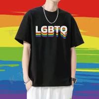 ราคา [Csndice]เสื้อยืดผ้าฝ้าย แขนสั้น พิมพ์ลายใบเมเปิ้ล Canada LGBT LGBTQ สไตล์แคนาดา ผู้ชาย Shirt for Men Women (26507113492)