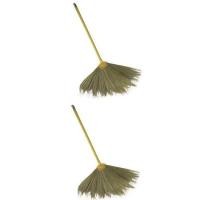 ราคา papamami Broom Grassไม้กวาดดอกหญ้าด้ามพลาสติก (293963556)
