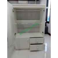 ราคา ตู้เสื้อผ้า2ประตู1บานเล็ก+2ลิ้นชักรุ่นพับนอก (23350867940)