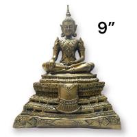 ราคา สมเด็จองค์ปฐม 4 ชั้น ทองเก่า ไม่มีซุ้ม กว้าง 9นิ้ว สูง 23นิ้ว (20194312104)