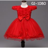 ราคา ชุดราตรีออกงานเด็กผู้หญิงสีแดง (682540986)